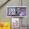 Pig Lock It Out Safety Banner SGN272 - alternate 2
